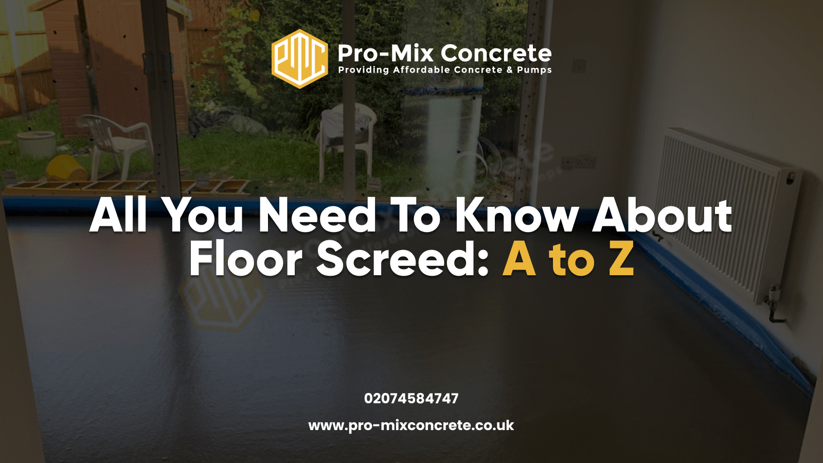 All You Need To Know About Floor Screed: A to Z