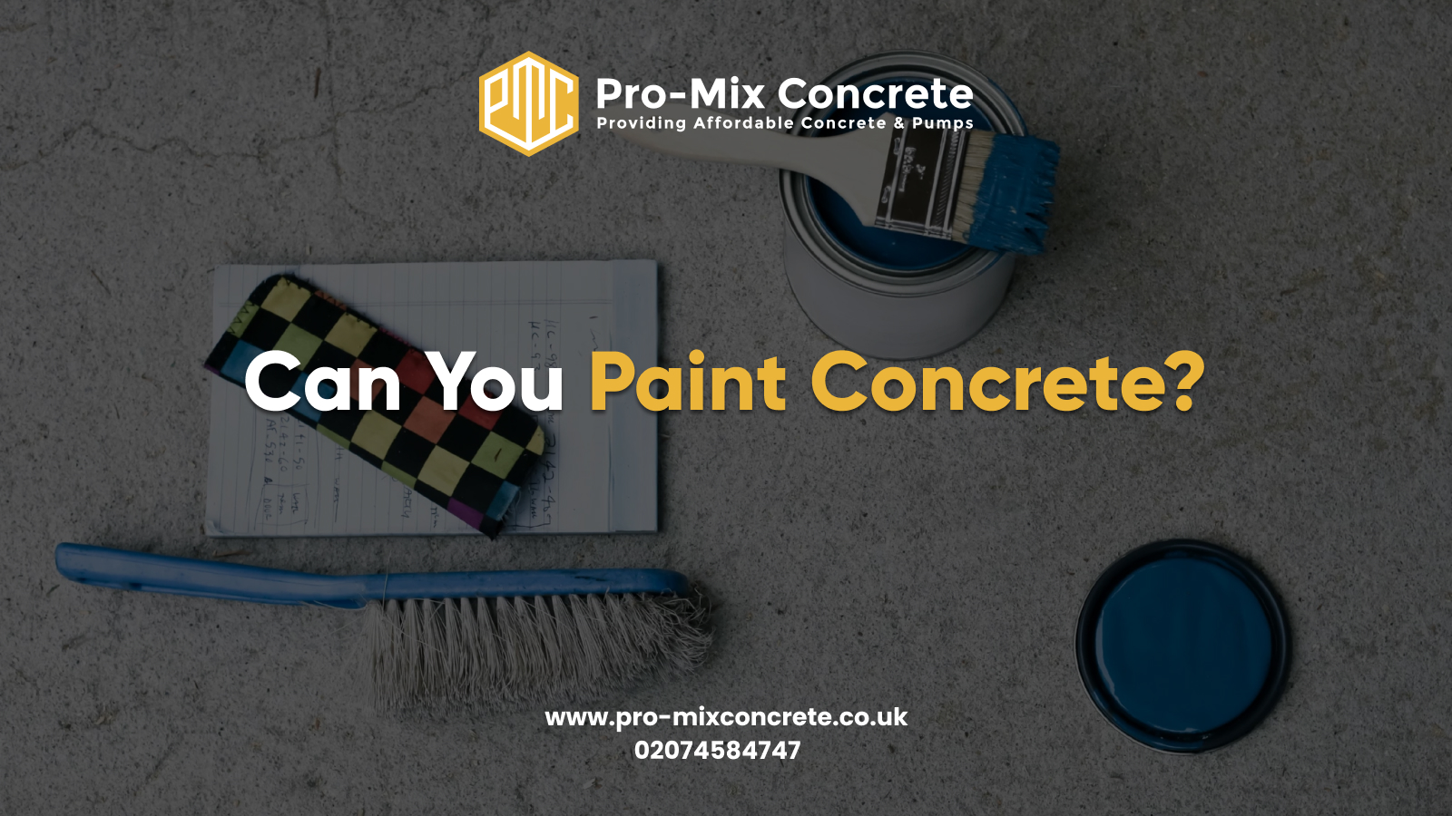Can You Paint Concrete?