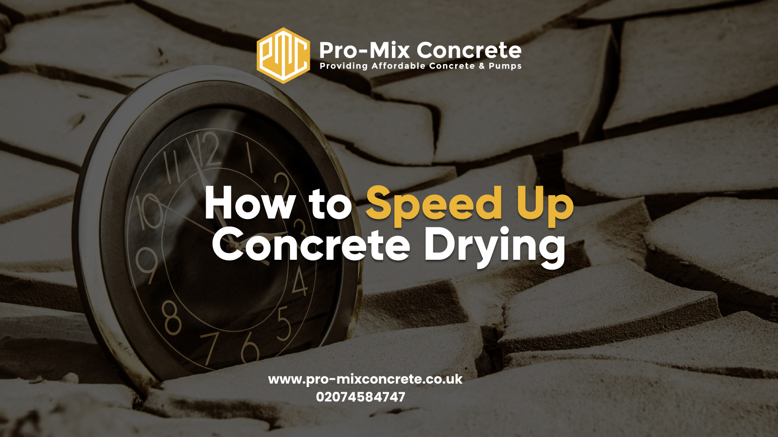 How to Speed Up Concrete Drying