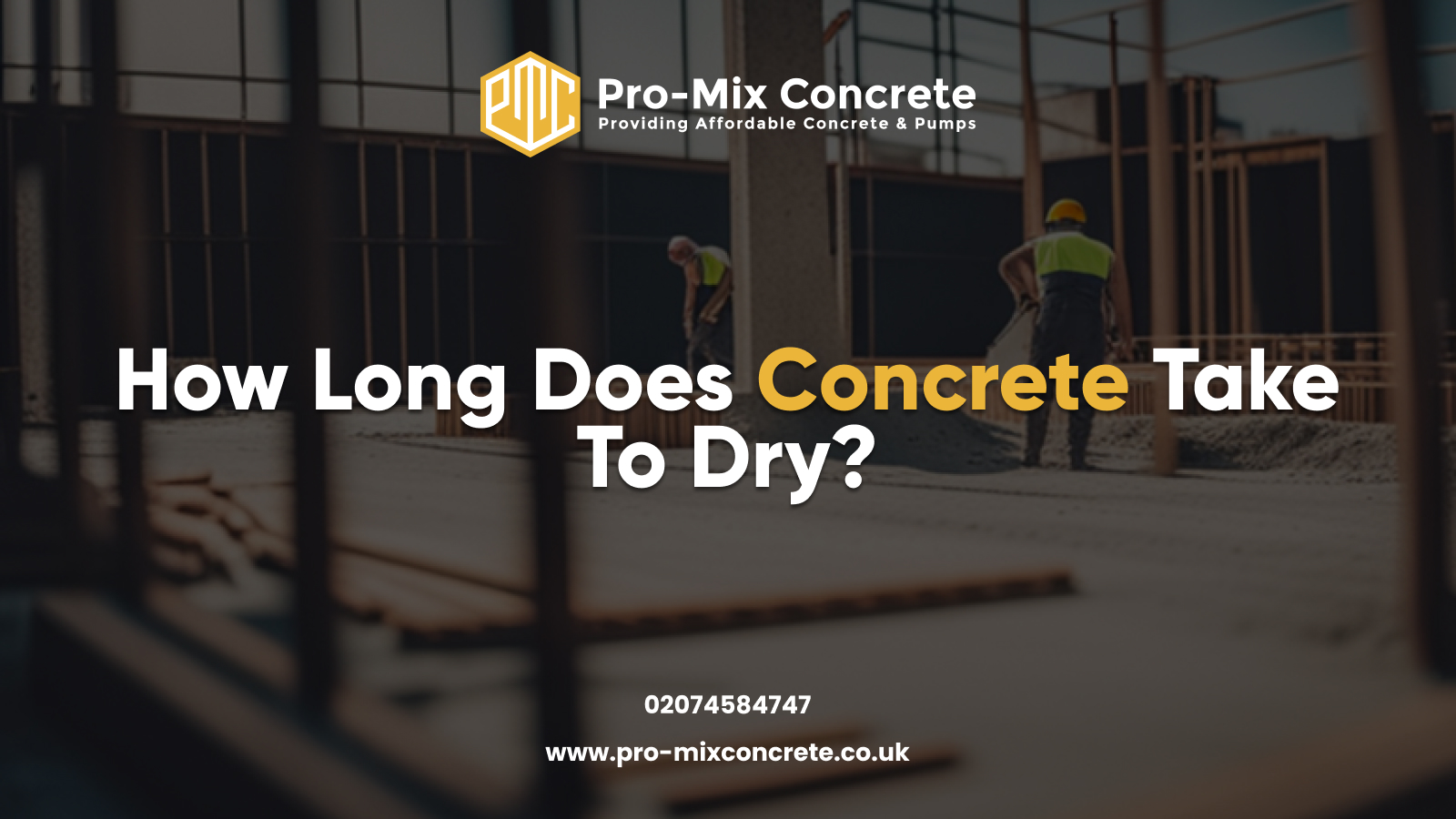 Factors Affecting Concrete Dry Time
