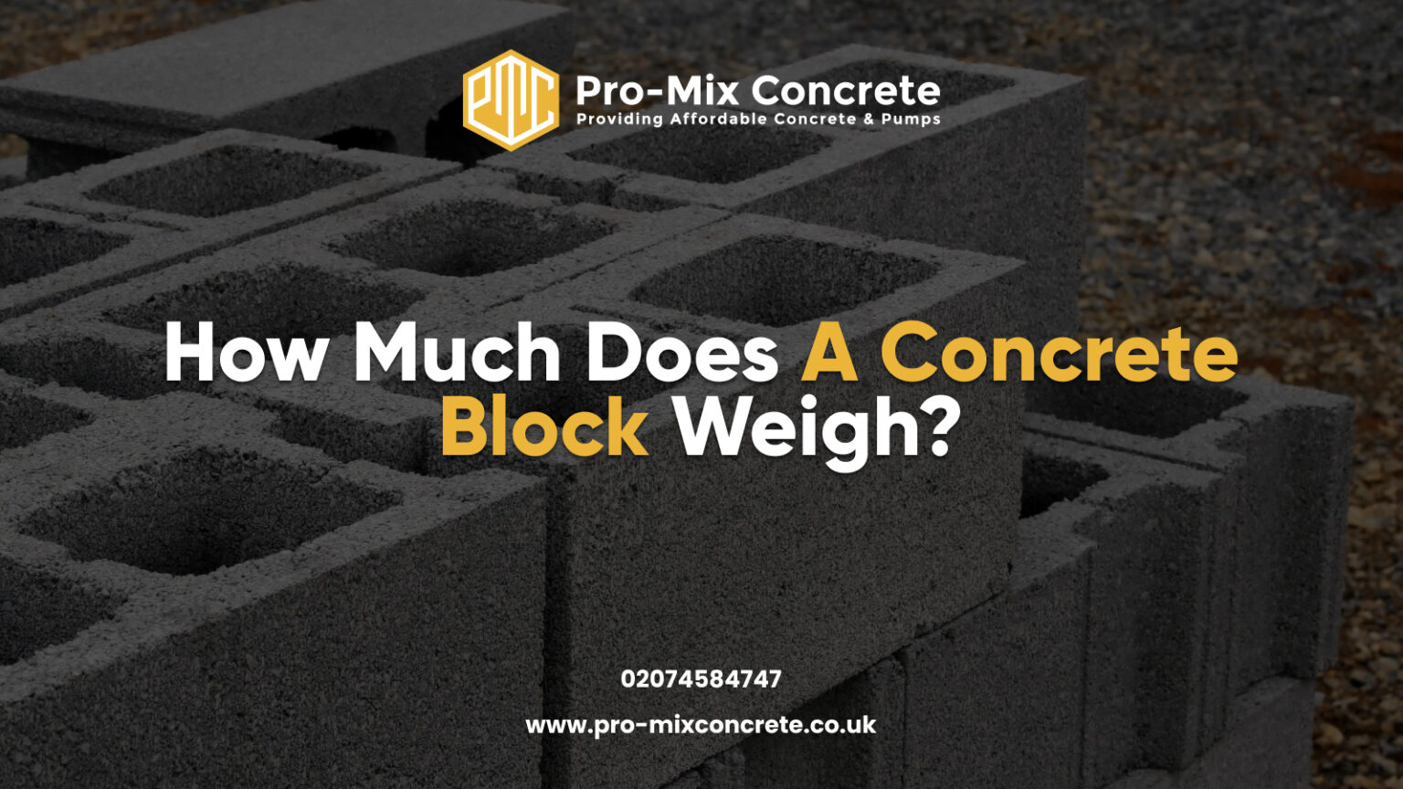 how-much-does-a-concrete-block-weigh