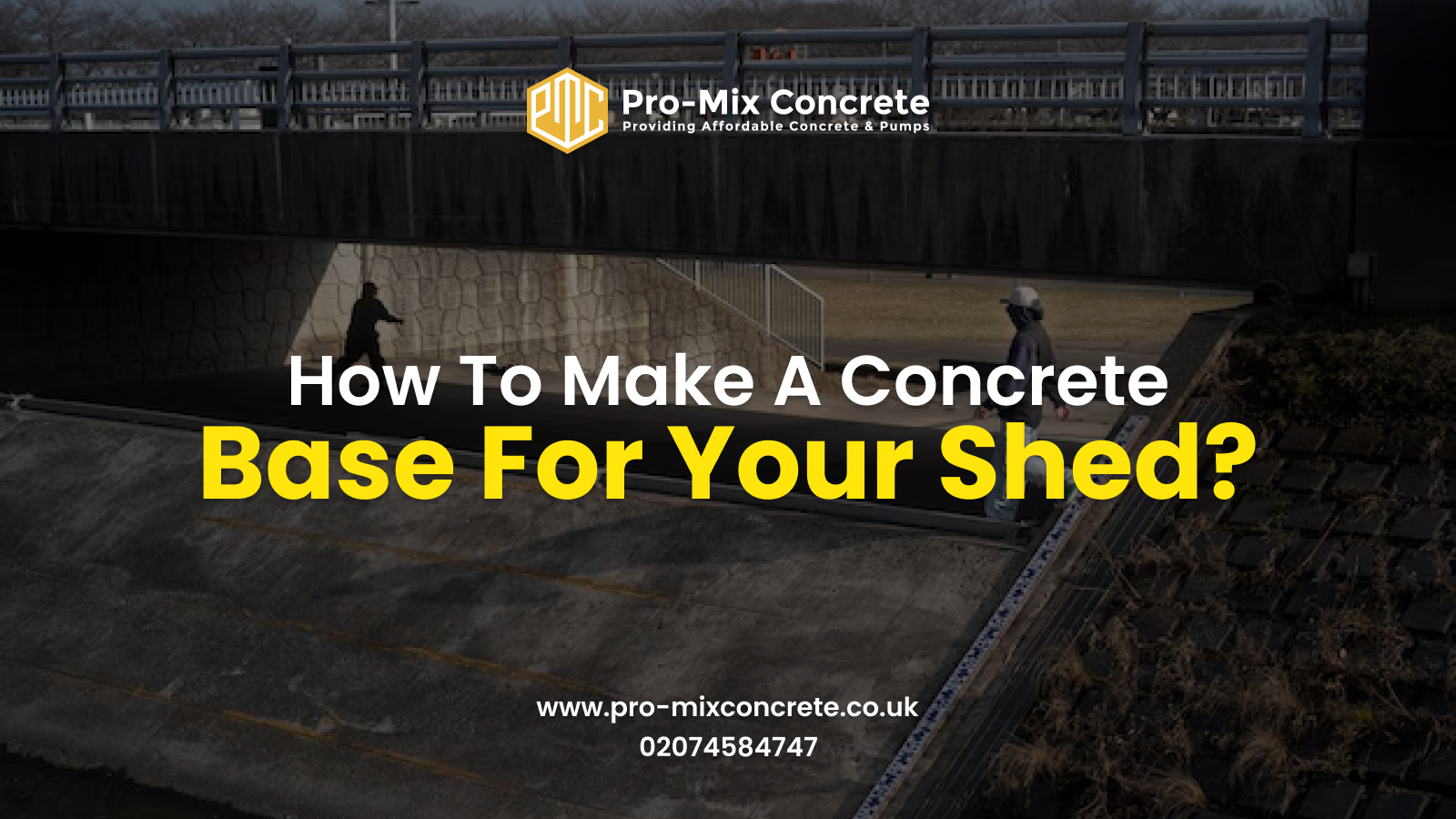 Concrete Shed Base