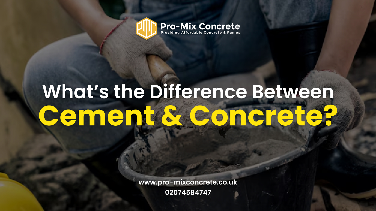 Cement VS Concrete