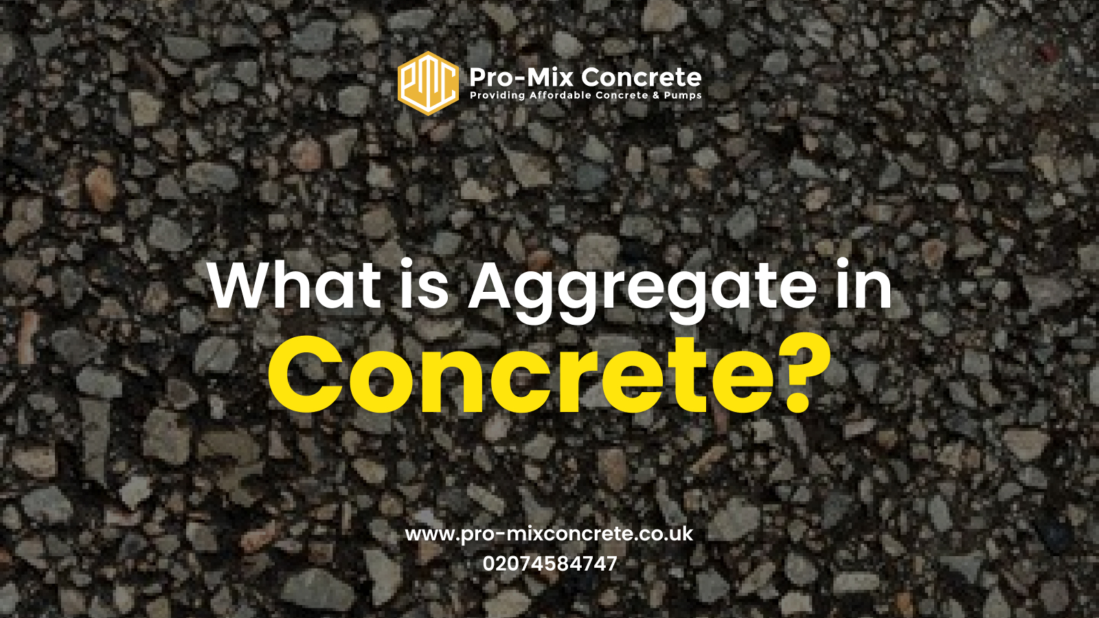 Aggregate in Concrete